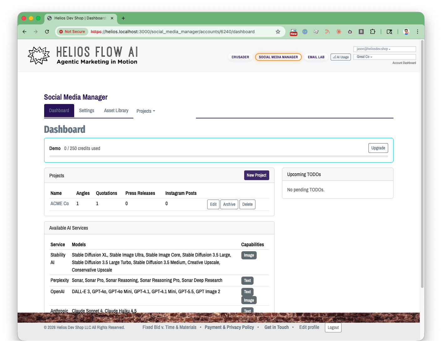 Social Media Manager screenshot 1