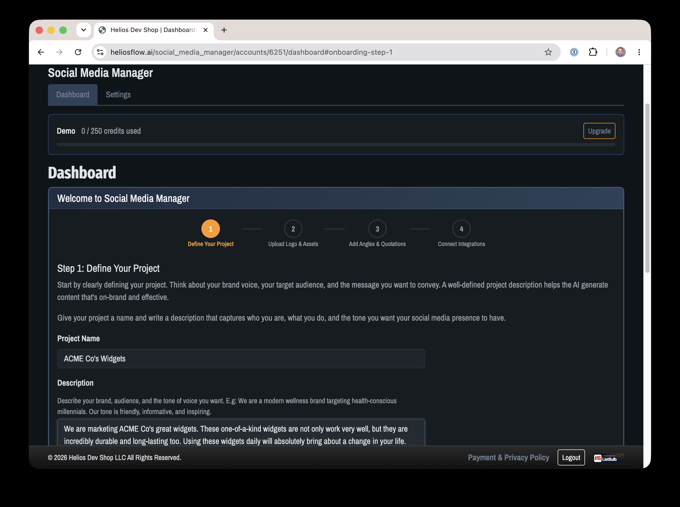 Social Media Manager screenshot 2